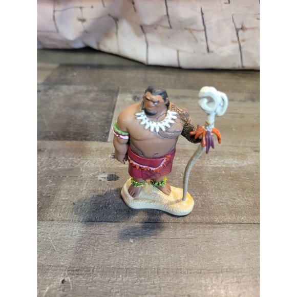 Disney Moana Chief Tui dad AS IS toy figure - Picture 1 of 7